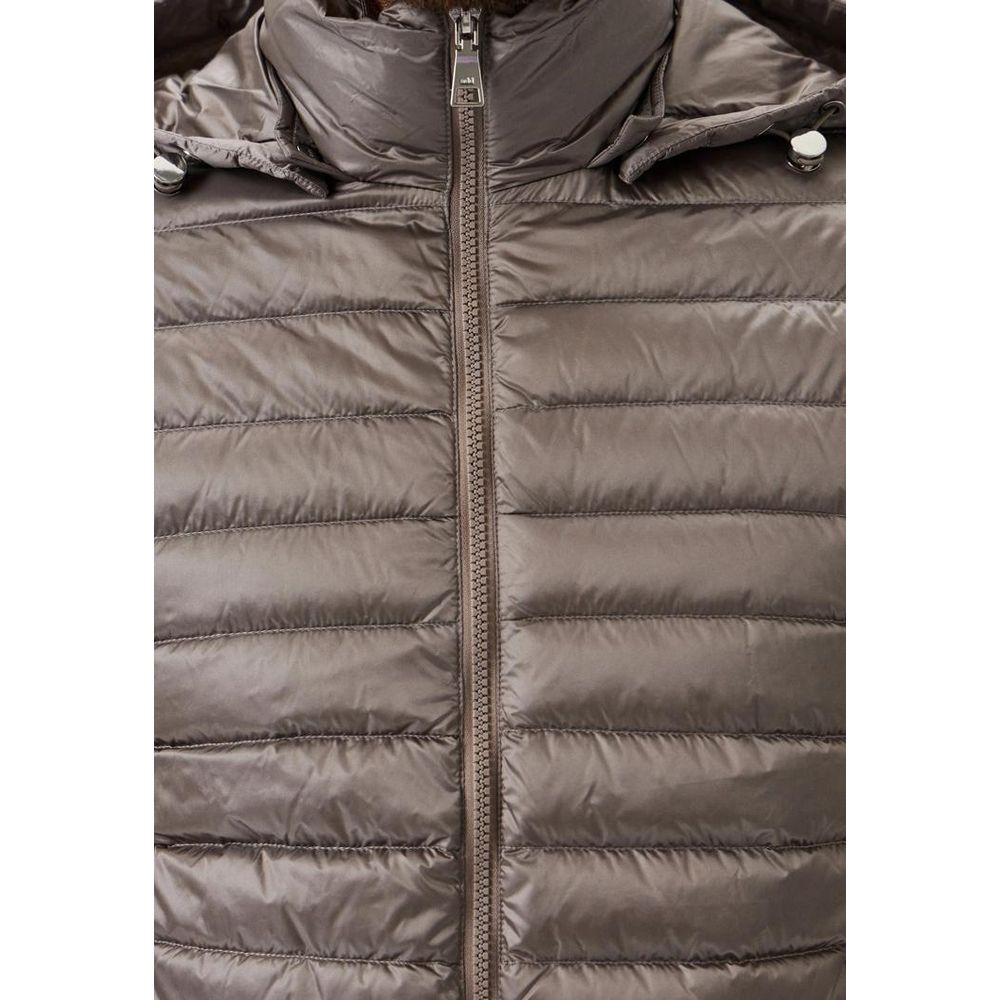 Add Gray Polyamide Men Jacket Add