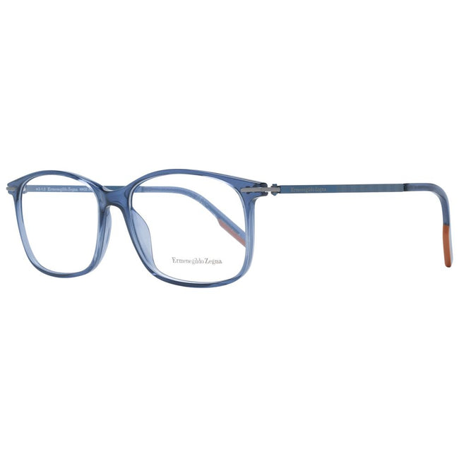 Ermenegildo Zegna Blue Men Glasses Frame Ermenegildo Zegna