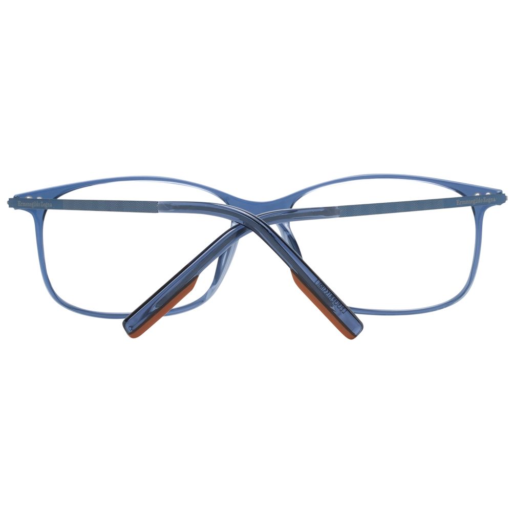 Ermenegildo Zegna Blue Men Glasses Frame Ermenegildo Zegna