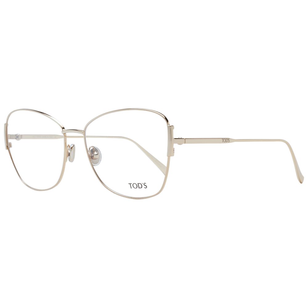 Tod's Gold Women Glasses Frame Tod's