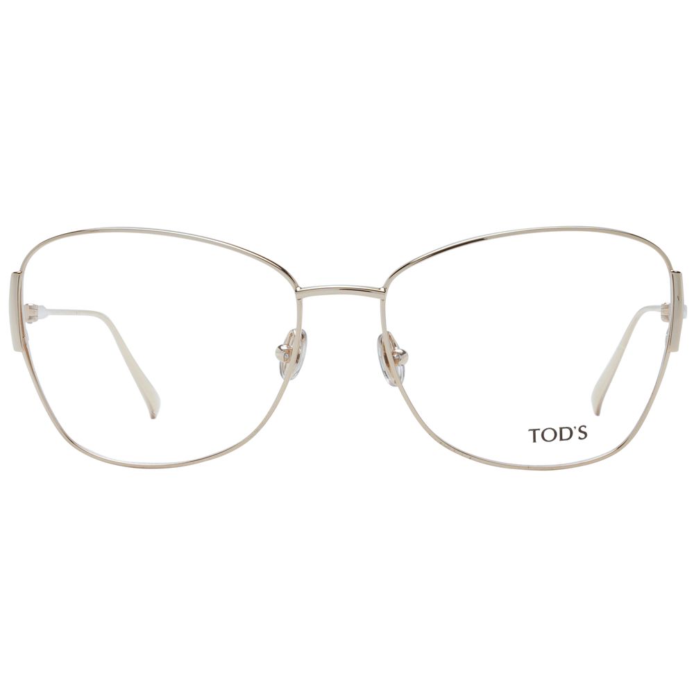 Tod's Gold Women Glasses Frame Tod's