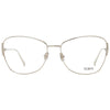 Tod's Gold Women Glasses Frame Tod's