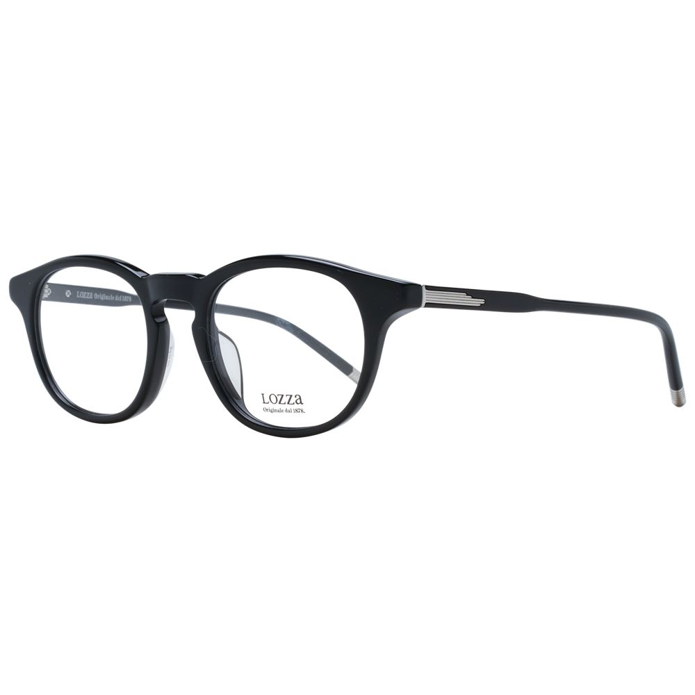 Lozza Black Men Glasses Frame Lozza