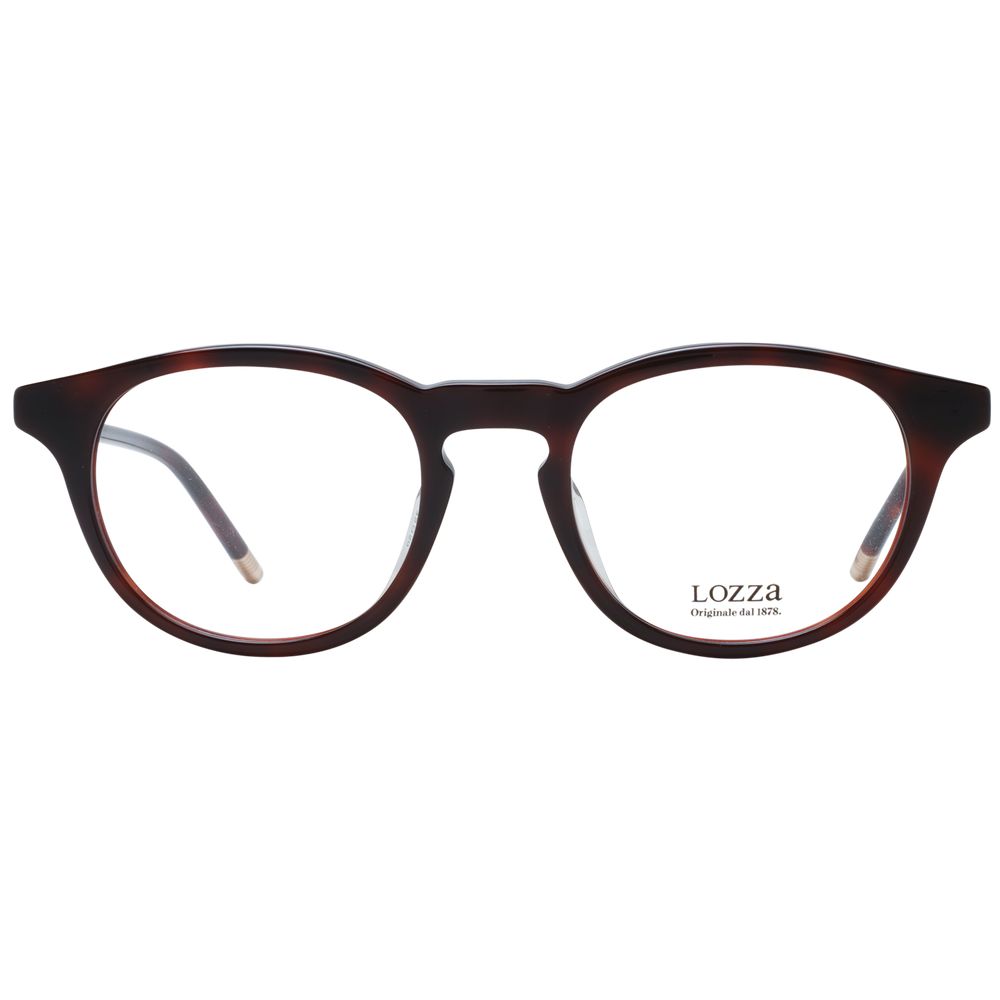Lozza Brown Men Glasses Frame Lozza