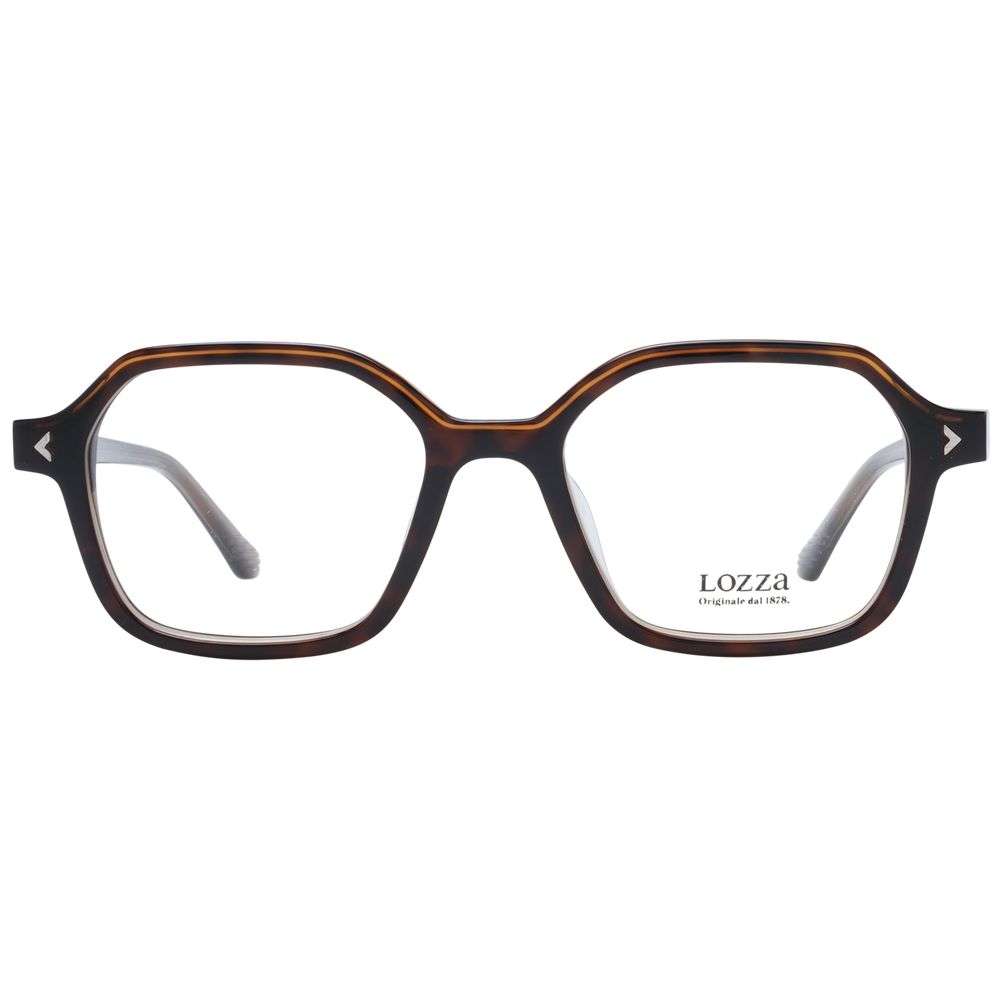 Lozza Brown Unisex Glasses Frame Lozza