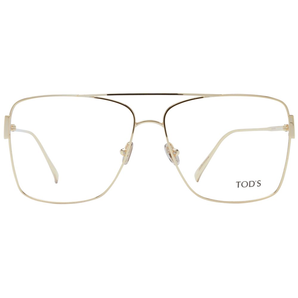 Tod's Gold Women Glasses Frame Tod's