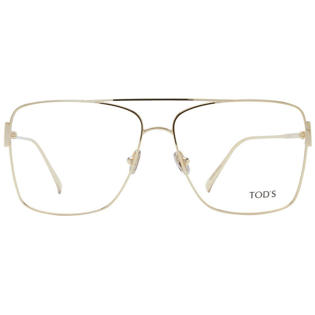 Tod's Gold Women Glasses Frame Tod's