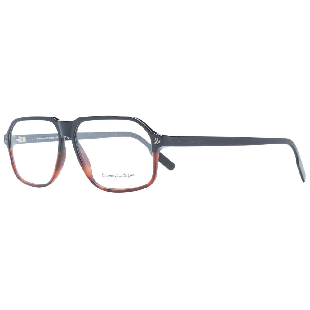 Ermenegildo Zegna Black Men Glasses Frame Ermenegildo Zegna