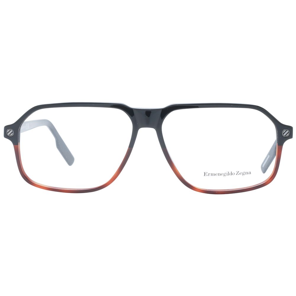 Ermenegildo Zegna Black Men Glasses Frame Ermenegildo Zegna