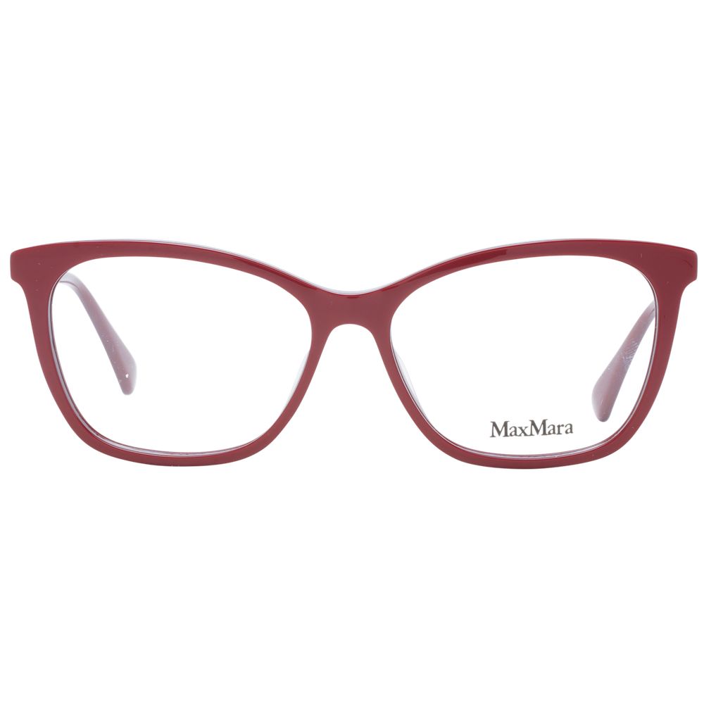 Max Mara Red Women Glasses Frame Max Mara
