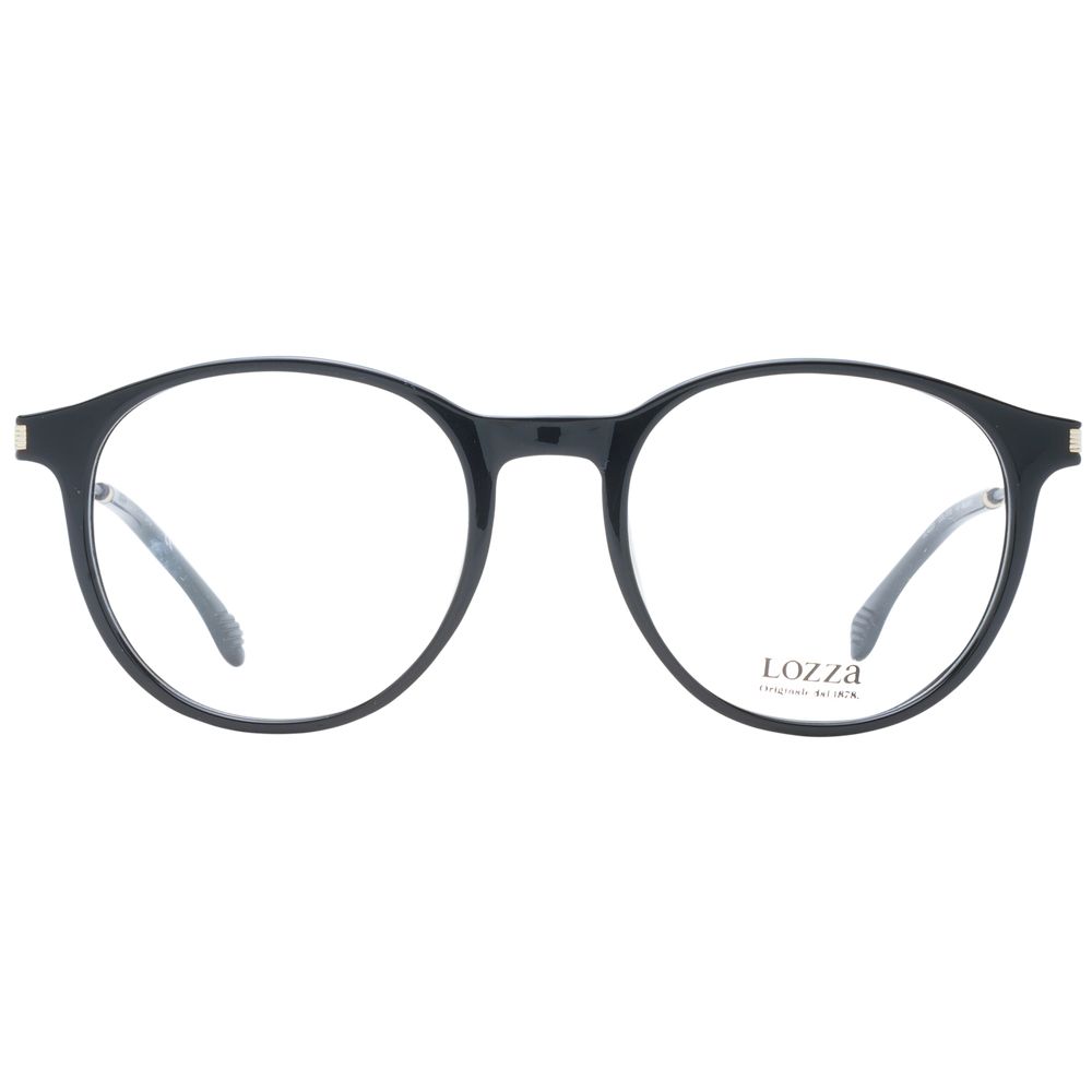 Lozza Black Unisex Glasses Frame Lozza