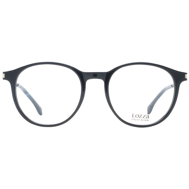 Lozza Black Unisex Glasses Frame Lozza