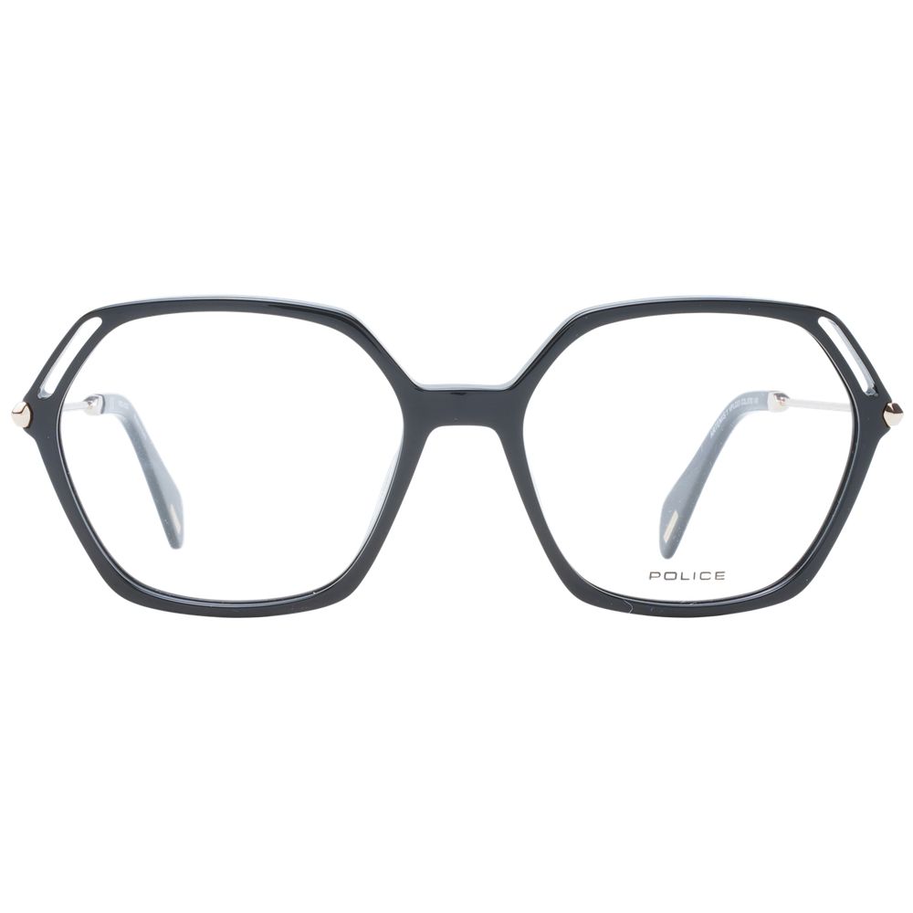 Police Black Acetate & Plastic Glasses (Frames) Police