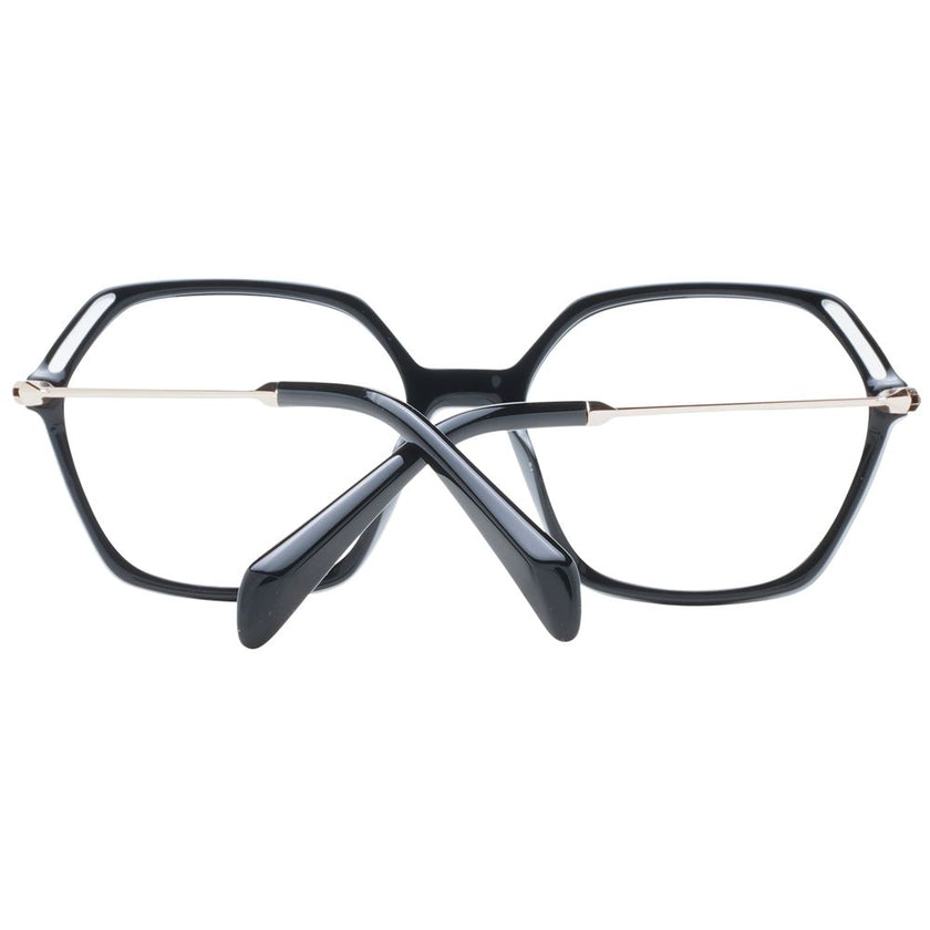 Police Black Acetate & Plastic Glasses (Frames) Police