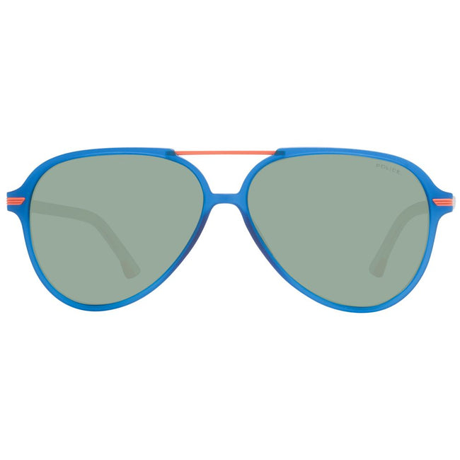 Police Blue Men Sunglass Police