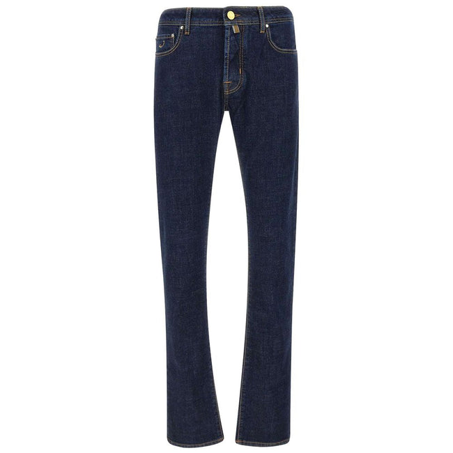 Jacob Cohen Blue Stretch Denim Men's Jeans Jacob Cohen