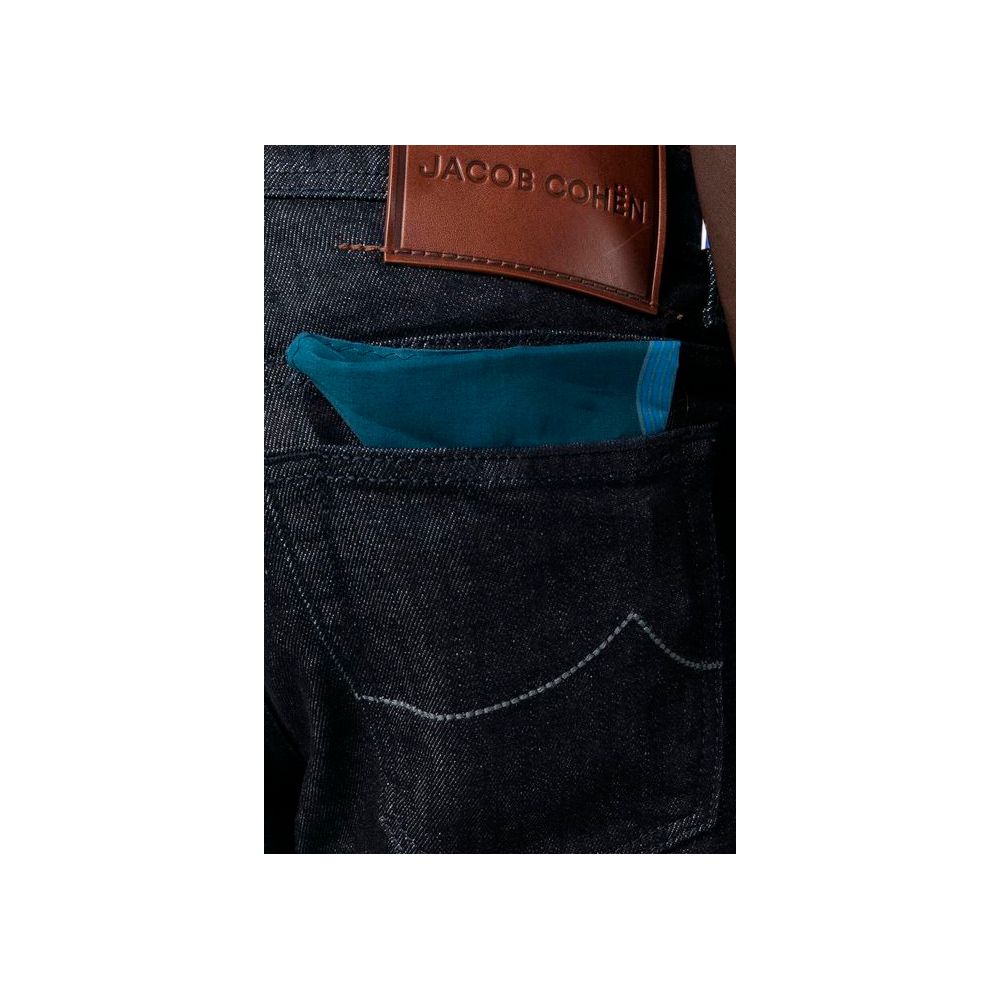 Jacob Cohen Blue Cotton Men's Jean Jacob Cohen