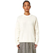Alpha Studio White Recycled Wool Women Sweater Alpha Studio