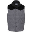 Gran Sasso Gray Cotton Sleveless Jacket Gran Sasso