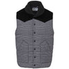 Gran Sasso Gray Cotton Sleveless Jacket Gran Sasso