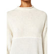 Alpha Studio White Recycled Wool Women Sweater Alpha Studio