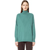 Alpha Studio Green Silk Sweater Alpha Studio