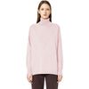 Alpha Studio Pink Silk Sweater Alpha Studio