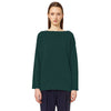 Alpha Studio Green Silk Sweater Alpha Studio