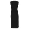 Versace Black Viscose Women Dress Versace