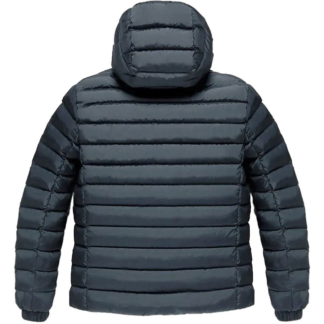 Refrigiwear Blue Nylon Men Jacket Refrigiwear