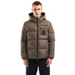 Refrigiwear Brown Nylon Men Jacket Refrigiwear