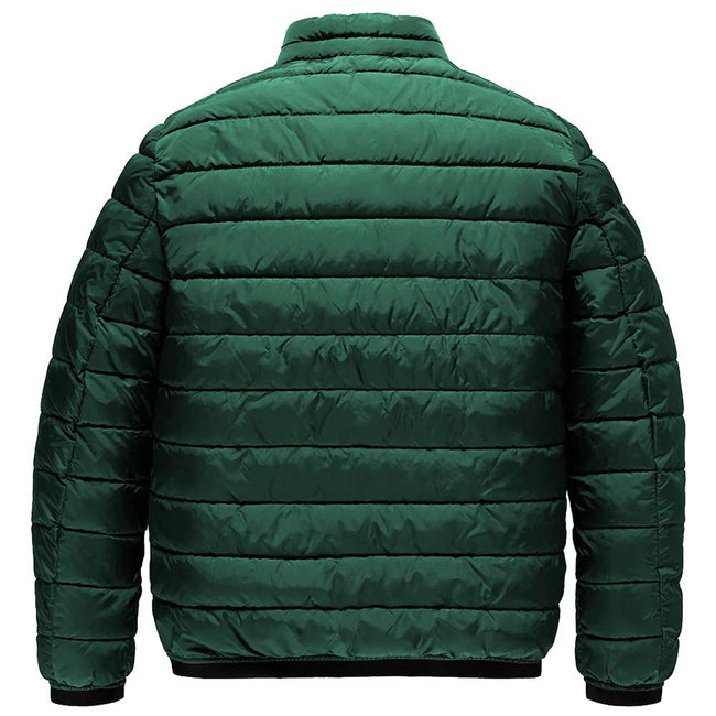 Refrigiwear Green Nylon Men Jacket Refrigiwear