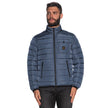 Refrigiwear Blue Nylon Men Jacket Refrigiwear