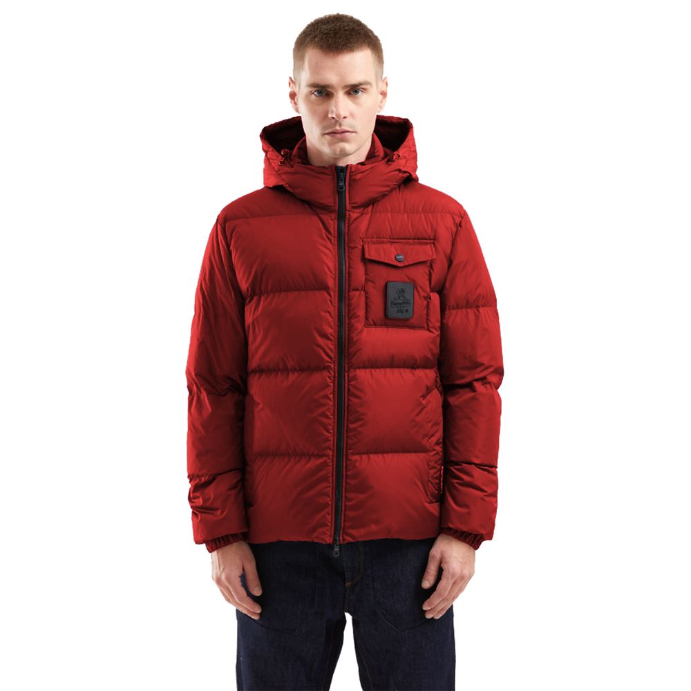 Refrigiwear Red Nylon Men's Jacket Refrigiwear