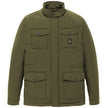 Refrigiwear Green Nylon Men Jacket Refrigiwear
