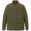 Refrigiwear Green Nylon Men Jacket Refrigiwear