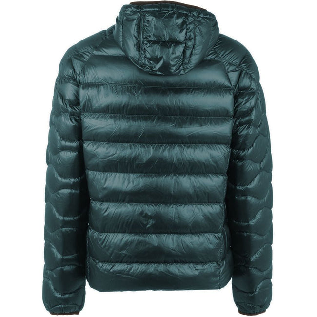 Refrigiwear Green Nylon Men Jacket Refrigiwear