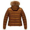 Refrigiwear Orange Nylon Women Jacket Refrigiwear