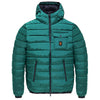 Refrigiwear Green Nylon Men Jacket Refrigiwear