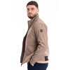 Refrigiwear Beige Nylon Men's Bomber Jacket Refrigiwear