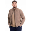 Refrigiwear Beige Nylon Men's Bomber Jacket Refrigiwear