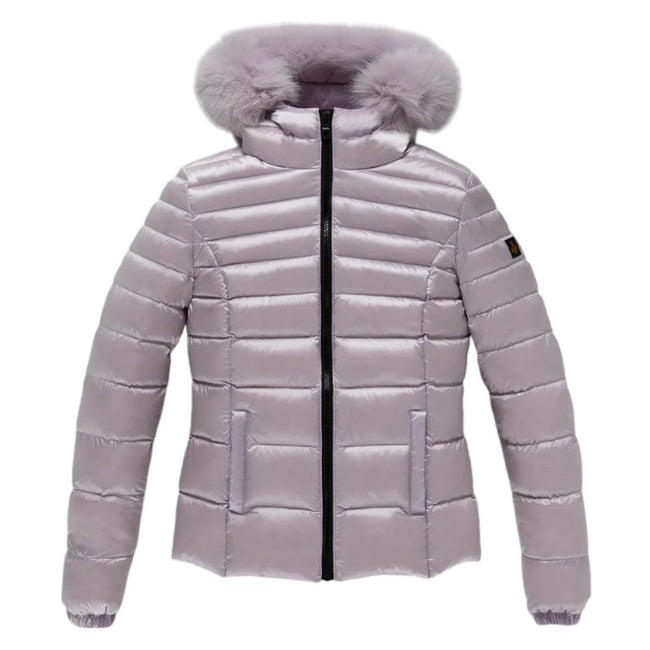 Refrigiwear Purple Nylon Women Jacket Refrigiwear