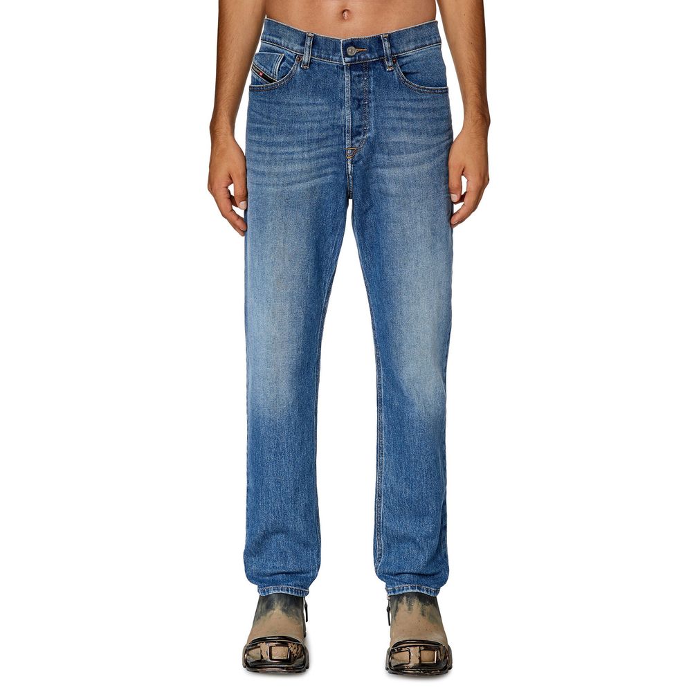 Diesel Blue Cotton Men Jeans Diesel