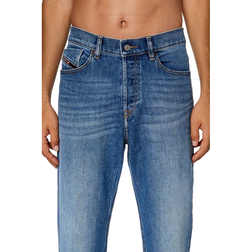 Diesel Blue Cotton Men Jeans Diesel