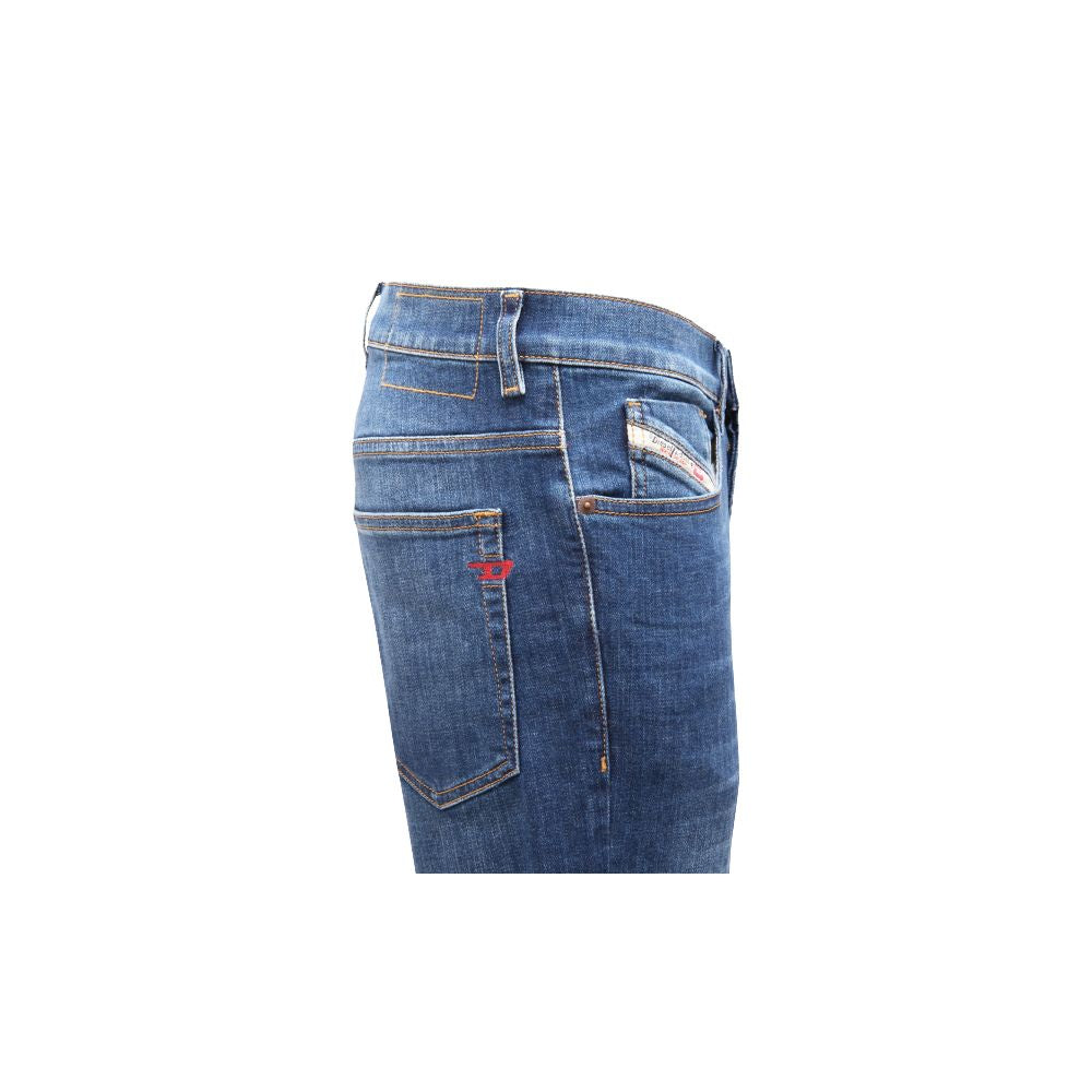 Diesel Blue Cotton Men Jeans Diesel