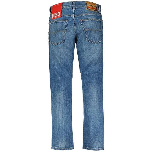 Diesel Blue Cotton Men Jeans Diesel
