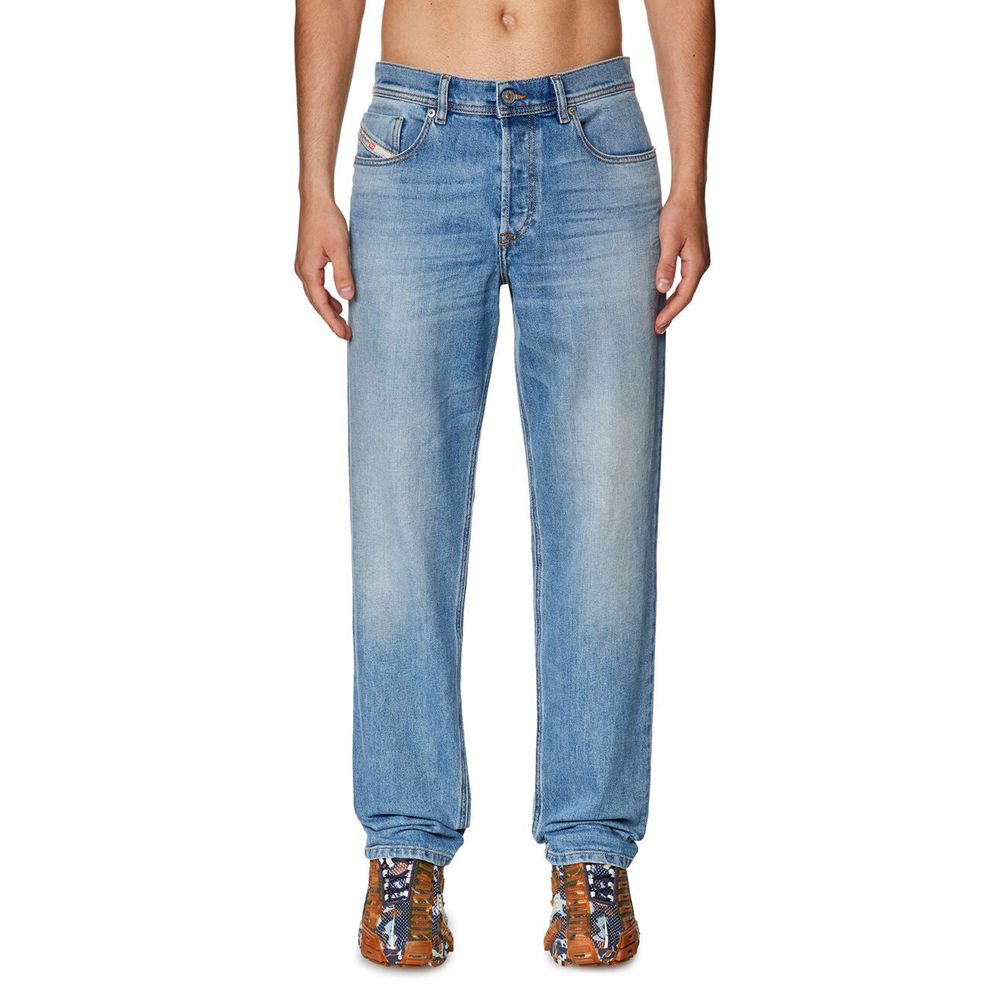 Diesel Blue Cotton Men Jeans Diesel