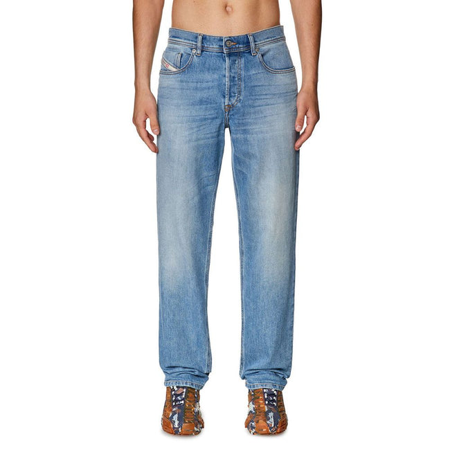 Diesel Blue Cotton Men Jeans Diesel