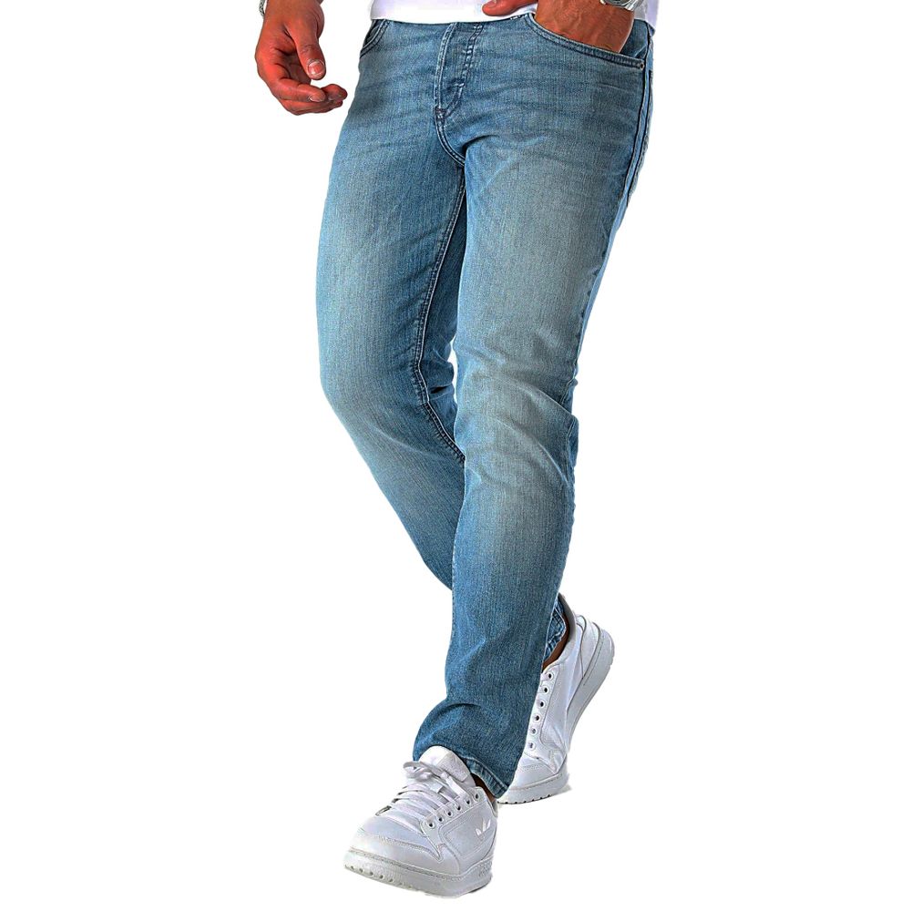 Diesel Blue Cotton Men Jeans Diesel