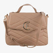 CRISTINAEFFE Beige Artificial Leather Women Crossbody Bag CRISTINAEFFE